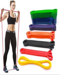 Motstånd Band Training Elastic Band Rubber Loop Ring Strength Training Pilates Fitness Equipment Expander Gym Workout Bands Stra8710713