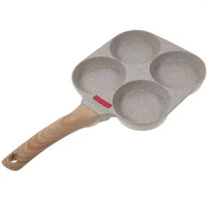 Pans Non Stick Omelet Pan Four Hole Omelette Small Frying Eggs Cooking Nonstick