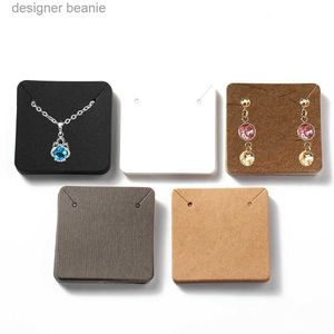 Jewelry Stand 50pcs Earring Necklace Display Card Labels Tag Peoard For Jewelry Stand Holder Small Businesses Packaging Material SuppliesL231121