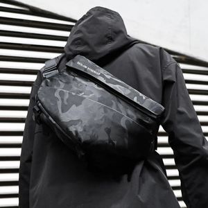 Waist Bags Premium Camouflage Waterproof Messenger Bag Personalized Fashion Men s Lightweight Minimalist Sling Shoulder 231120