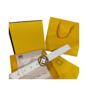 Fendie Belt Designer Luxury Fashion Alta qualità F Lettera Cintura in vera pelle di vacchetta Cintura unisex di design Cintura casual da uomo