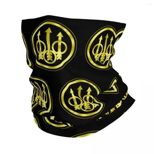 Scarves Beretta Logo Bandana Neck Cover Military Gun Lover Balaclavas Mask Scarf Multifunctional Headwear Sports Unisex Adult Windproof