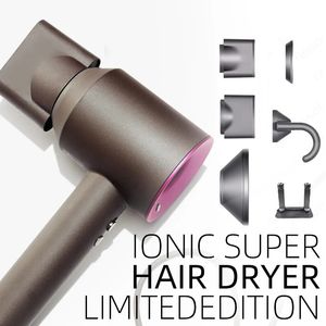 Saç düzleştiricileri Profesinal yapraksız saç kurutma makinesi 220v negatif iyon hızlı kuru ev güçlü sabit uçur