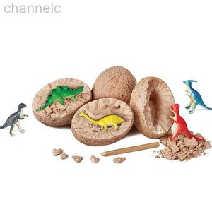 Science Descoberta Dinosaur Ovos Jurássico Parque Tyrannosaurus Modelo Toys Mineração Científica Arqueologia Escavando Educacional Para Criança