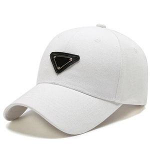 Yaz tarzı örgü beyzbol şapkası ters üçgen etiket erkek ve kadın gelgit markası ördek kapağı pamuk gündelik güneş koruma vizör şapka erkekler ince