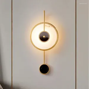 Wall Lamp Nordic Modern Minimalist And Fashionable Decorative Lamps Coffee Shops Bars Living Room Lighting Fixtures