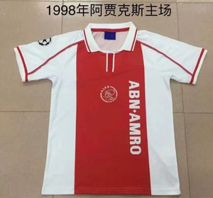 Axs Retro 1994 19951996 1998 2000 2001 VINIAGE RIJKAARD KLUIVERT T-Shirt IBRAHIMOVIC Classic Shirt BERGKAMP TADIC Casual Polo Short Sleeve 30 2 103