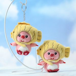 Cute little Beaver Ruby pendant plush toy bag pendant doll keychain