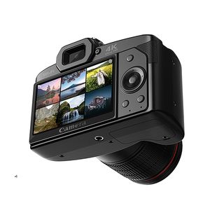 スポーツアクションビデオカメラD5 6400メガピクセルHD WiFiデジタルカメラ4Kデュアルレンズプロフェッショナルカムコーダー3インチIPSディスプレイ16XズームDSLR F 231117