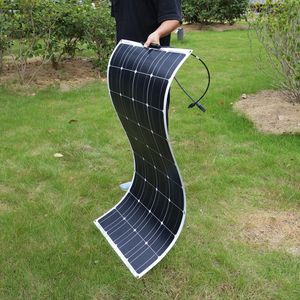 Ladegeräte Dokio 12V 100W monokristallines flexibles Solarpanel für CarBoat Hohe Qualität 100W China 231120