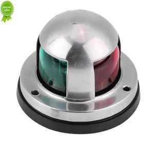 Marine Boat 12V Acciaio inossidabile LED rosso verde Lampada di segnalazione di navigazione Accessorio per yacht Lampada di segnalazione a LED impermeabile Fishlamp