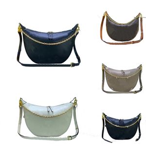 Borse a tracolla Louis Vuitton Bag TOP. M46311 LOOP HOBO Designer Cross Body Borsa a tracolla Borsa a mano Borsa in tela Mezza luna Tote Satchel Clutch Borsa per croissant di lusso