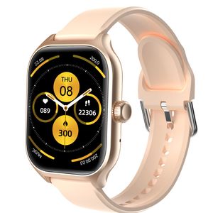 Smart Watch 2.01 skärm Digital Sport High Quality Watch 9 Model magnetisk laddning för Android5.0+ iOS10.0+ Hjärtfrekvens Monitor Blodtryck Flerspråkigt urval