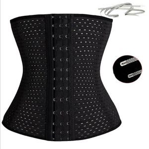 Shapers da donna ZHAN BEAUTY 2566 Donne 3 file Vita Cinchers Corsetto Shaper Band Body Building Fibbia frontale Trainer Shaperwear Ladies