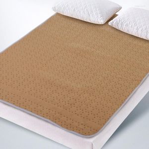 Filtar uppvärmd termisk säng återanvändbar elektrisk filt stor storlek bärbar vinterorisera dubbelvärmningsplatta sy50eb