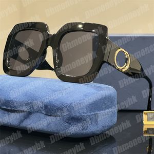 رجال النظارات الشمسية مصمم مربع G adumbral eyewear Occhiali da SOLE Women Fashion UV Proof Sun Glasses Lenses Tyeglasses with Box Female Glass