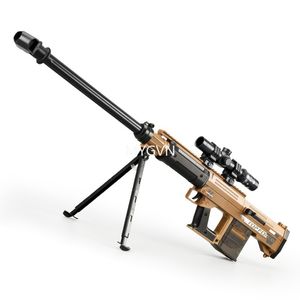 AMR Soft Bullet Shell Ejetando Arma de Brinquedo Manual Gun Sniper Launcher Modelo de Tiro Grande para Adultos Meninos CS Fighting versão mais alta.