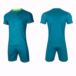 Kinder Erwachsene Fußballtrikots Jungen und Mädchen Fußballkleidung Sets Jugendfußballsets Trainingstrikotanzug mit Socken + Schienbeinschoner 002