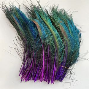 Diğer Etkinlik Partisi Malzemeleri Toptan 20pcs Lot Doğal Peacock Feathers 30 40 cm Takı Ev ​​Aksesuarları Düğün Noel Diy dekorasyon tüy 231120