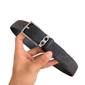 Ferra Belt Designer Gamo Cintura Uomo di alta qualità Cintura classica e versatile da uomo Cintura in vera pelle da 3,5 cm con fibbia ad ago in pelle bovina double face in rilievo da 3,5 cm