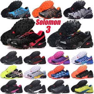 2024 scarpe da corsa Speed Cross 3.0 III CS uomo Nero rosso bianco Blu scuro verde mela giallo uomo scarpe da ginnastica sportive da esterno sneakers 40-46 B3