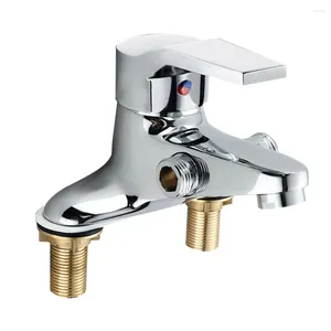 Bathroom Sink Faucets Basin Faucet Deck Mounted Mixer Washing Machine Pipe Toilet Water Wash Tap Cold Mixing Valve