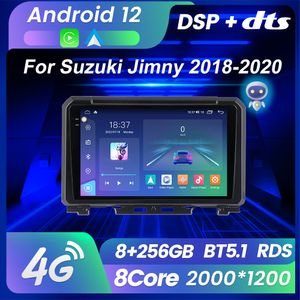 M6 Pro AI Voice Android 12 Car DVD Radio dla Suzuki Jimny JB64 2018-2020 Auto stereo odbiornik multimedialny odtwarzacz wideo GPS Nawigacja