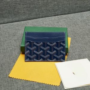 Card Designer Card Purse Wallet Cardholder Mens Designers Women Wallet Mini Wallets Key Pocket Interior Slot with Box Bank Genuine Leather