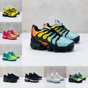2023 Kids TN Plus Enfant Vapor Maxs Shoes Athletic Outdoor Sports Running Shoes Barn Sport Boy and Girls Trainers Tns Classic Toddler Dhgate Sneakers Storlek 26-35