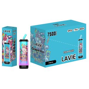 2023 EUA Venda quente LAVIE 7500puffs cigarro eletrônico perdido descartável Vape