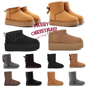 新しいUgglie Slippers Tazz Slippers Australia Boots Designer Women Tasman Snow Winter Sheepskin Platform Fur Slipper Uges Classic Ultra Mini Sued