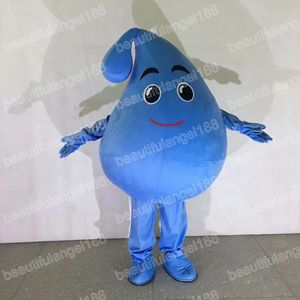 Halloween Water Drop Mascot Costumes Cartoon Theme Character Carnival Unisex vuxna storlek outfit julfestdräkt för män kvinnor