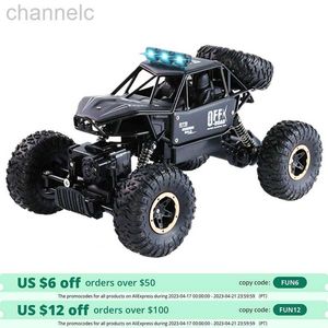 Electric/RC Car Paisible Rock Crawler 4WD 6WD Off Road RC Remote Control Toy Machine på Radio 4x4 Drive for Boys Girls 5514