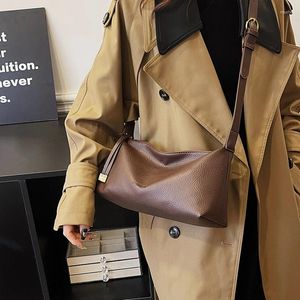 Evening Bags Solid Color Workmanship Fine Zipper Open And Close Commuter Travel Shopping Party Hand Bill Shoulder Oblique Span Bag