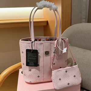 Mini borsa tote Borsa shopping classica in tessuto Borsa a mano in pelle di vacchetta Borsa a tracolla rimovibile in vera pelle con stampa di lettere alla moda Borse a tracolla da donna di alta qualità