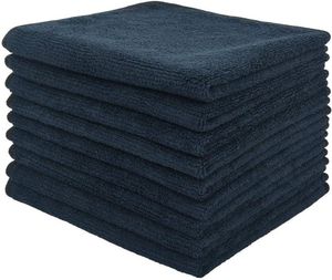 Temizlik bezleri sinland toptan ev sahibi mikrofiber cam ev mutfak paçavraları çamaşır havlusu hızlı kurutma 12inx12in 9 paket gri 230421