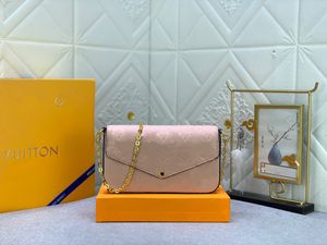 Fashion Classic Clamshell Bag Luxury Mini Purses Crossbody Designer Bag Women Bagzone Bags Chain Handväska Läder axelväska Pink Designer Bag 12 Color