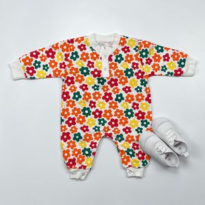 Rompers unisex födda flickor kläder outfit 100% bomull stickad långärmad småbarn jumpsuit spädbarn kläder 318m 230421