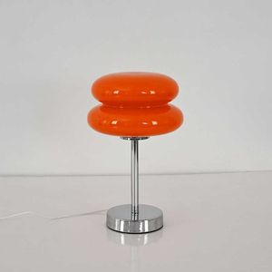 s Glas Bunt Schreibtisch Kinder Schlafzimmer Nacht Studie Atmosphäre Dekoration Ei Torte Tischlampe Drop Shipping AA230421