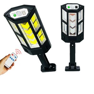 Outdoorowa lampa ścienna LED Solar Light, parking światło zmierzch do świtu małe światło uliczne bezpieczeństwo energii słonecznej światło powodziowe z czujnikiem ruchu do ogrodowych drzwi ogrodowych drzwi