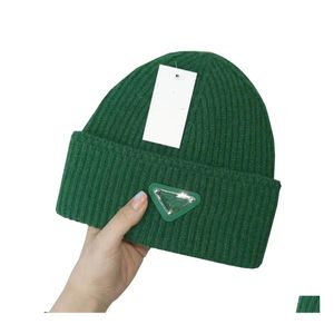 Шляпа шляпа роскошные вязаные шляпы Esigner Beanie Cap Mens и Womens Fit Unisex 100% кашемирная буква Leisure Skl Outdoor 2022 Fashio dhjcd