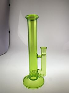 Pipe da fumo altezza 11 pollici 2 vantaggi verde piccolo bong riciclare il design del giunto da 18 mm