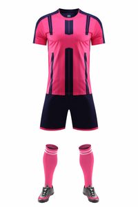 Children Adult Football Jerseys Boys and girls Soccer Clothes Sets youth soccer sets training jersey suit with socks+Shin guards 006