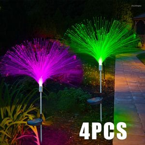 Luci solari LED Decorazione da giardino per esterni Prato 7 colori Cambia lampada da percorso impermeabile
