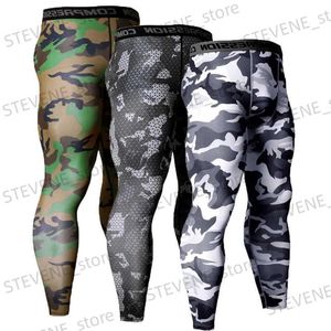 Pantaloni da uomo Nuovi Uomini Leggings a compressione Leggings da allenamento sportivo Abbigliamento sportivo Collant Pantaloni ad asciugatura rapida Pantaloni da palestra Running Jogging Leggings Uomo T231121