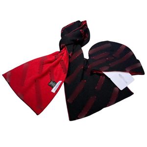 Hats and Scarves Sets Designer brand Winter scarf for women men outdoor products