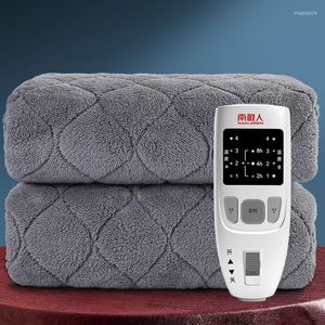 Coperte Letti elettrici economici riutilizzabili Interruttore portatile Coperta termica individuale Prodotti per il riscaldamento invernale Cobertor più spessi