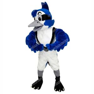 Adult Size blue jay Mascot Costumes Halloween Cartoon Character Outfit Suit Xmas Outdoor Party Outfit Unisex Promotional Advertising Clothings