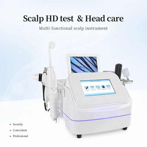 Professional Desktop Hair Reborn Scalp Health Center Follicle Problem Analysis Nano Spray Ozone Comb Hair Oil Control Micro Current 7 in 1 Scalp Care Salon