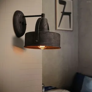 Lampa ścienna w stylu przemysłowym oświetlenie werange jasnokształtny vintage odporna na stocznię dla ogrodowych ogrodowych oprawy balkonowej